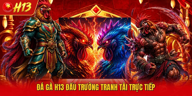 Đá gà H13 đấu trường tranh tài trực tiếp 